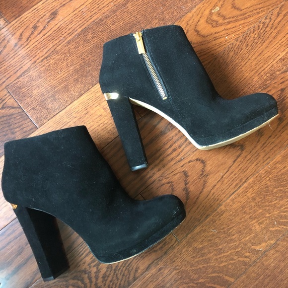 Michael Kors Black Suite Ankle Boot - Picture 2 of 3
